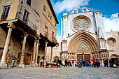 Tarragona - La cattedrale di Santa Tecla vista da Pla de la Seu.